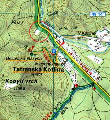 Tatranska Kotlina lokalizacja