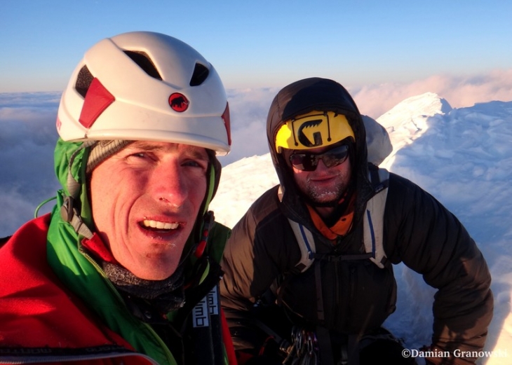Selfie na wierzchołku Eigeru