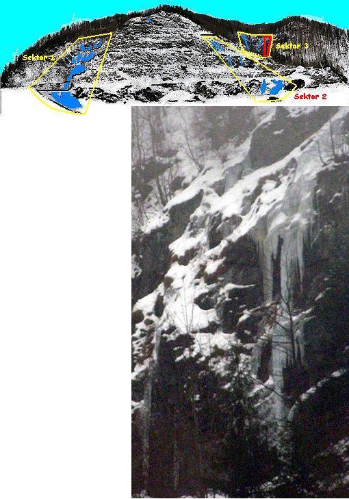 Najtrudniejsza wspinaczka lodowa w Kralovanach - Lody nawet do WI6