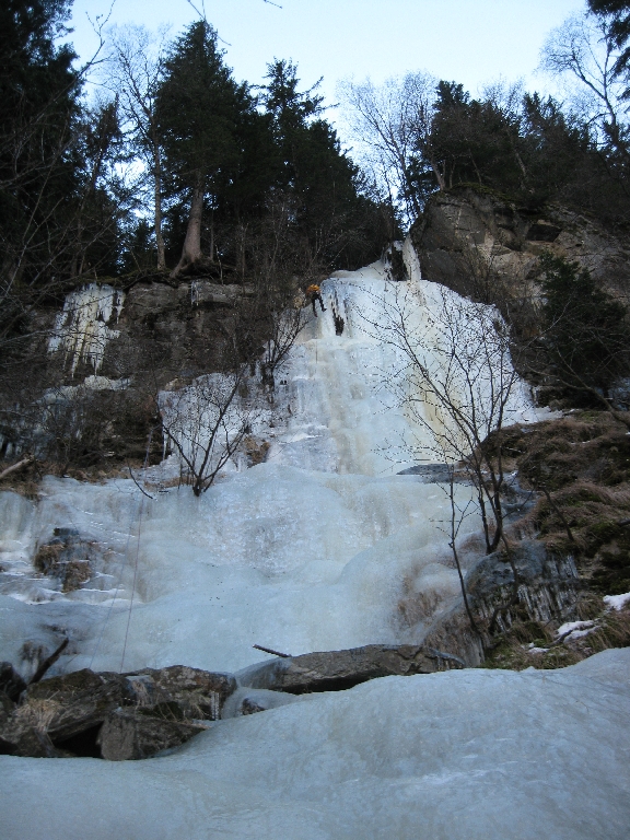 Topo lodospadu Aluhohl w Austrii