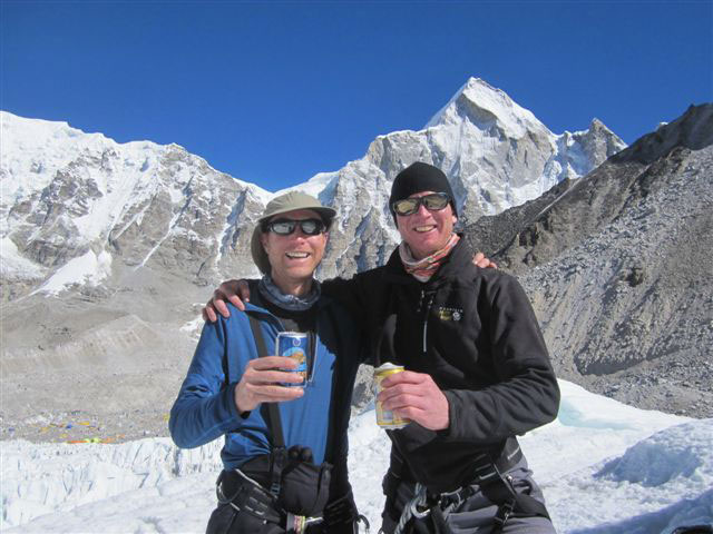 Michael Horst pod Everestem