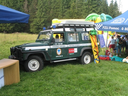 Ambulans Land Rover