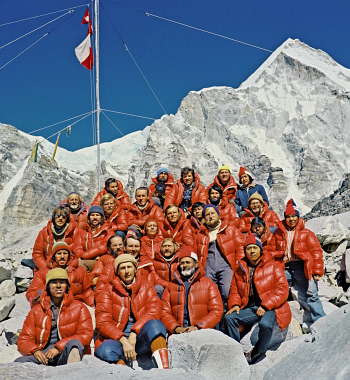 Uczestnicy pierwszej zimowej wyprawy na Everest
