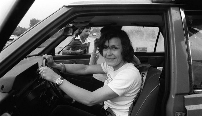 Wanda Rutkiewicz jako kierowca rajdowy